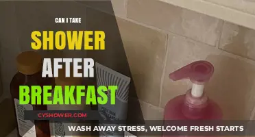 Shower After Breakfast: Benefits, Timing, and Morning Routine Tips