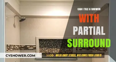 Tiling a Shower with Partial Surround: Tips and Best Practices