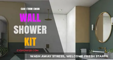 How to Trim and Install a Swan Wall Shower Kit