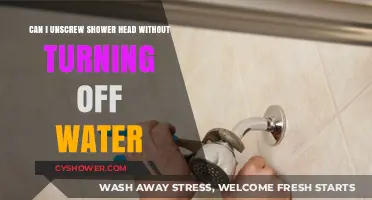 Unscrewing Your Shower Head Without Turning Off the Water: Is It Possible?