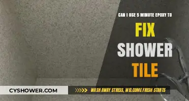 Using 5-Minute Epoxy for Shower Tile Repairs: A Quick Fix?