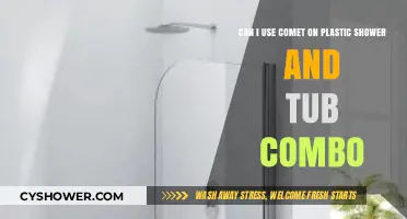 Revamping Your Bathroom: Comet's Effectiveness on Plastic Shower and Tub Combos