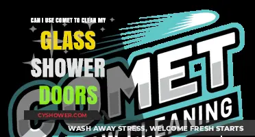Sparkling Clean: Using Comet for Glass Shower Doors