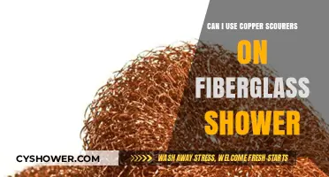 Copper Scourers on Fiberglass Showers: A Cleaning Guide