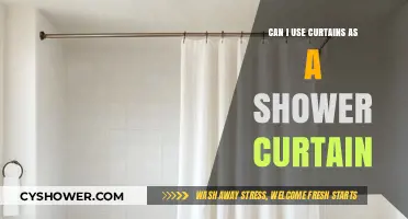 Creative Solutions: Using Curtains as a Shower Curtain Alternative