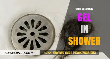 Unclogging Showers Safely: Can Drano Gel Be Used?