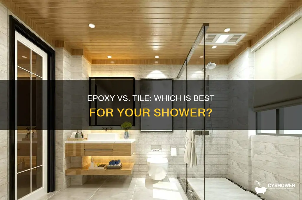 can i use epoxy instead of tile for a shower