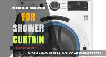 Front Loader Washer for Shower Curtains: A Practical Guide