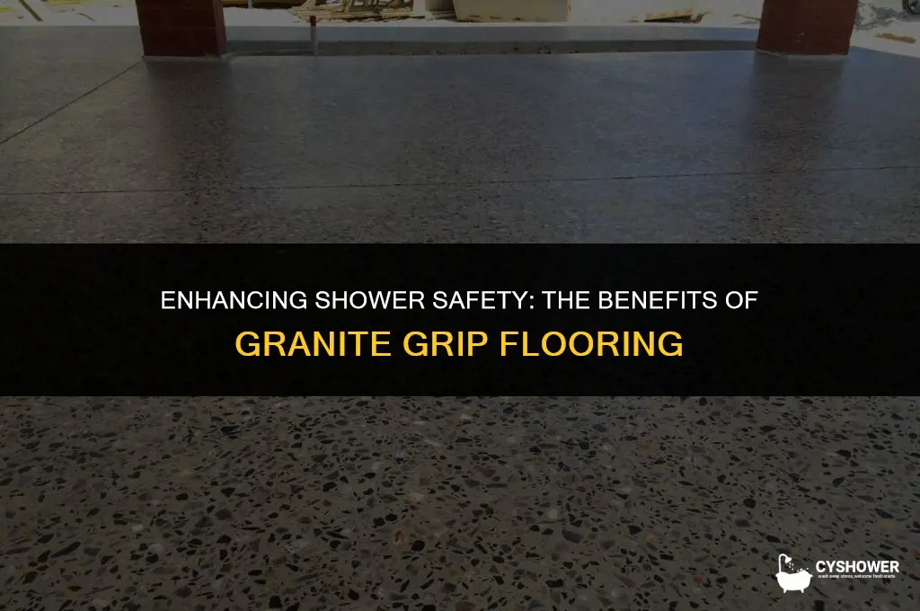 can i use granite grip on shower floor