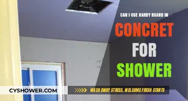 Hardy Board in Concrete Showers: A Durable Solution?