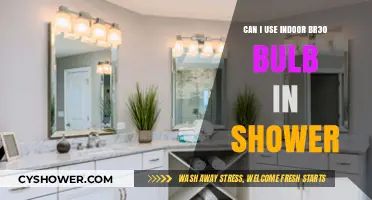 Shower Lighting Dilemma: Can You Safely Use Indoor BR30 Bulbs?