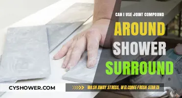 Joint Compound in Showers: A Comprehensive Guide for Bathroom Renovations