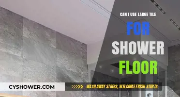 Using Large Tiles for Shower Floors: Pros, Cons, and Tips