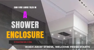 Large Tiles in Shower Enclosures: Pros, Cons, and Installation Tips