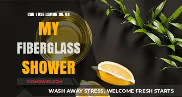 Revitalize Your Fiberglass Shower with Lemon Oil: A Natural Cleaning Solution
