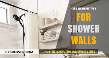 Suitability of Mapei Type 1 for Shower Walls: A Comprehensive Guide