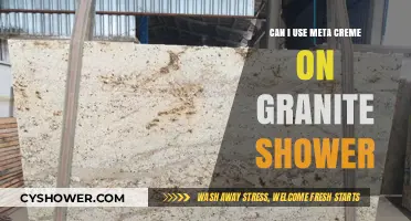Revamping Your Shower: Meta Creme's Compatibility with Granite Surfaces