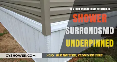 Mobile Home Skirting: A Versatile Solution for Shower Surrounds and Underpinning