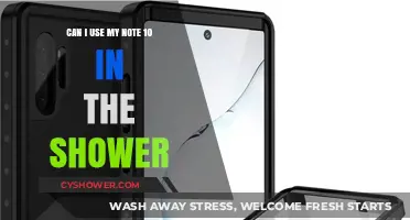 Showering with Your Note 10: Waterproof or Not?