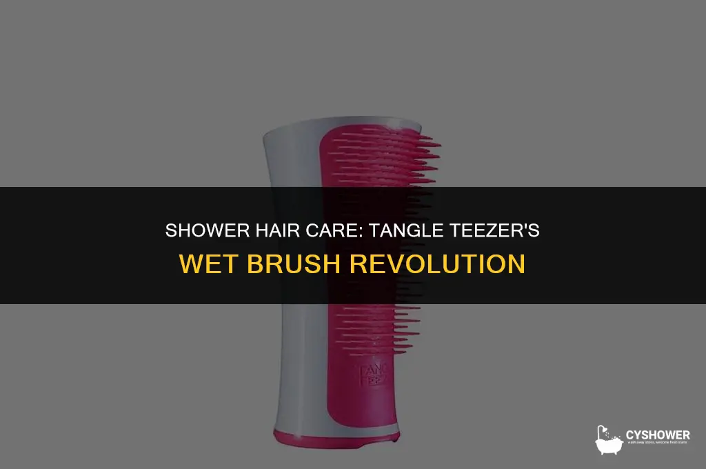 can i use my tangle teezer in the shower