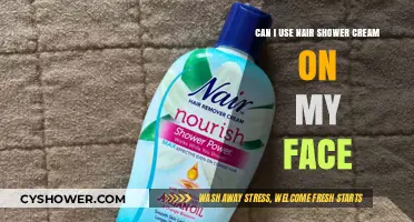 Is Nair Shower Cream Safe for Facial Hair Removal?