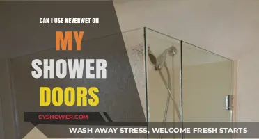 Repelling Water with NeverWet: A Shower Door Solution?