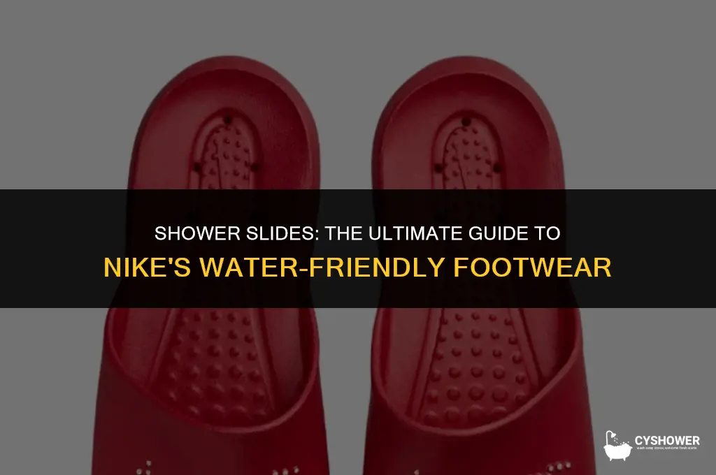 can i use nike slides in the shower