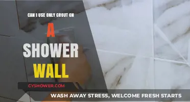 Grout Alone on Shower Walls: A Practical Guide