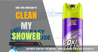 Sparkling Showers: The Power of OxiClean for a Deep Clean