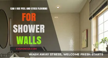 Revamping Your Shower: Peel and Stick Flooring for Walls?