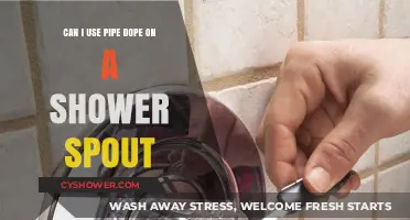 Shower Spout Repair: Pipe Dope or Plumber's Tape?