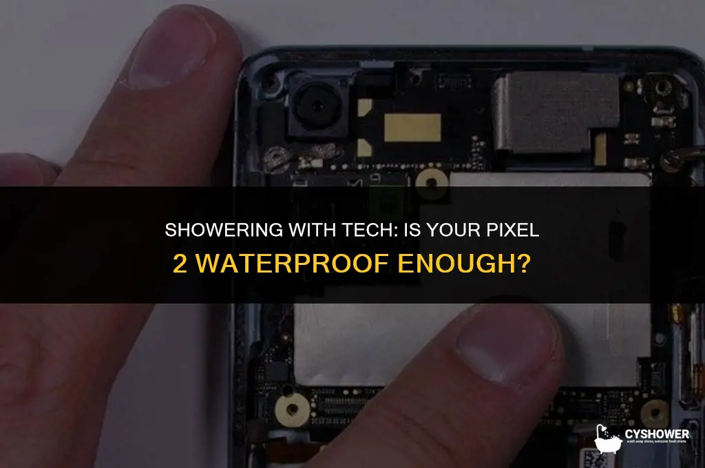 can i use pixel 2 in the shower