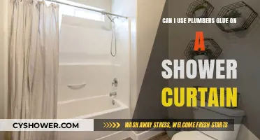 Shower Curtain Repair: Plumber's Glue to the Rescue!
