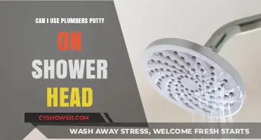 Showerhead Leaks: Can Plumber's Putty Save the Day?