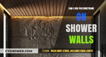 Polyurethane on Shower Walls: A Durable Waterproofing Solution?