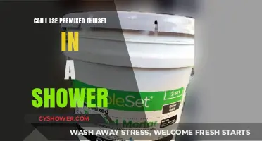 Premixed Thinset in Showers: A Comprehensive Guide for DIY Enthusiasts