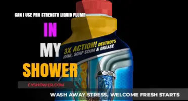 Unclogging Showers: The Power of Pro Strength Liquid Plumr