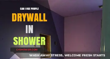 Exploring the Use of Purple Drywall in Shower Spaces