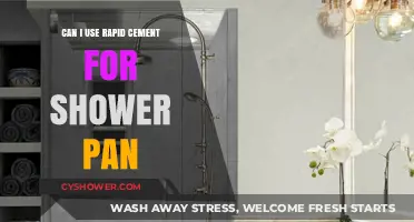 Rapid Cement for Shower Pans: A Durable and Waterproof Solution