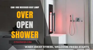 Safe Heating Solutions: Recessed Heat Lamps in Open Showers?