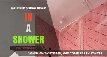 Red Guard on Plywood in Showers: A Comprehensive Guide