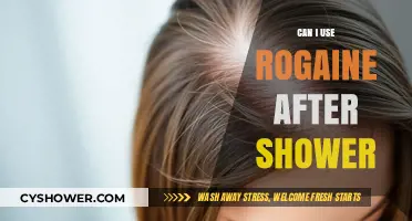 Post-Shower Rogaine Use: Maximizing Hair Growth Potential