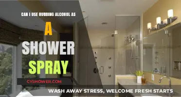 Rubbing Alcohol as a Shower Spray: Safe or Not?