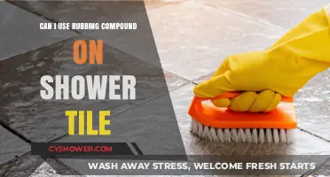 Using Rubbing Compound on Shower Tile: Safe or Damaging?