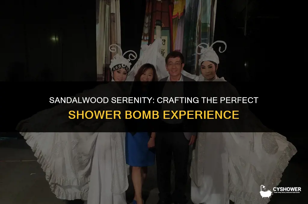 can i use sandlewood in a shower bomb