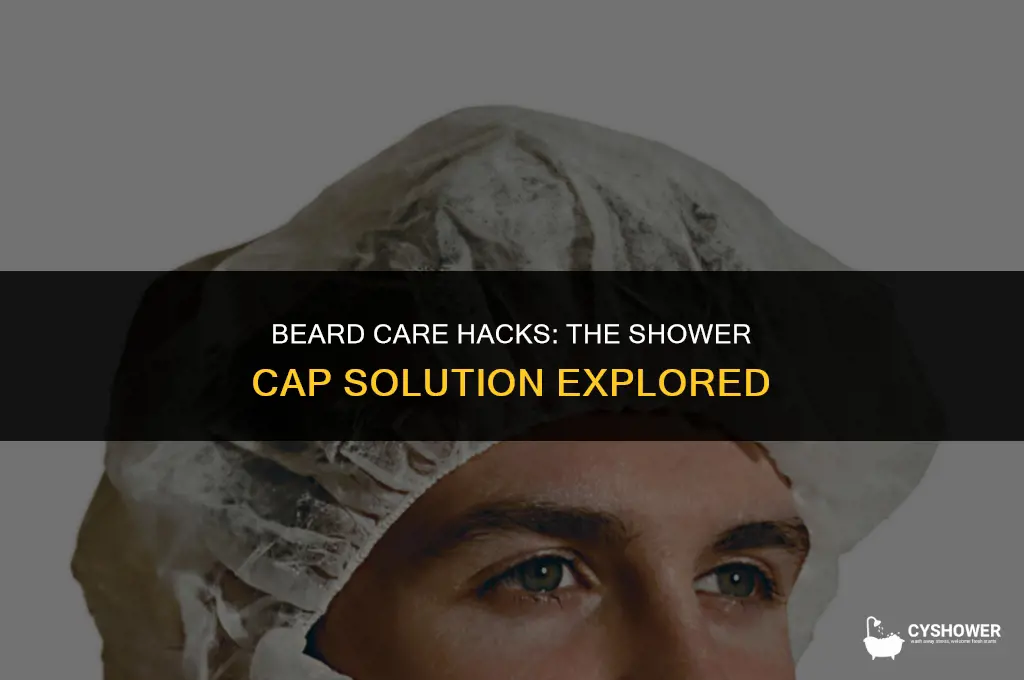 can i use shower cap on beard