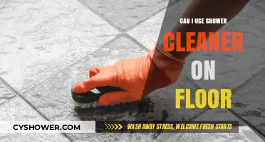 Shower Cleaner on Floors: A Safe and Effective Cleaning Hack?