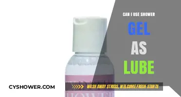 Exploring Alternatives: Shower Gel as a Potential Lube Substitute