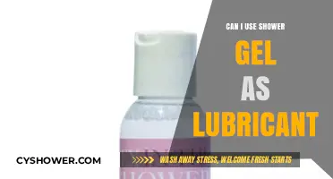 Exploring Alternatives: Shower Gel as a Lubricant Substitute?