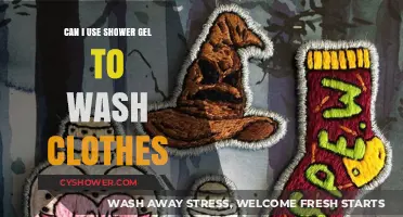 Shower Gel vs. Laundry Detergent: Can You Really Wash Clothes with Shower Gel?